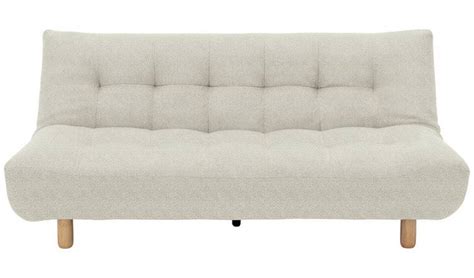 Buy Habitat Kota 3 Seater Boucle Clic Clac Sofa Bed - Cream | Sofabeds ...