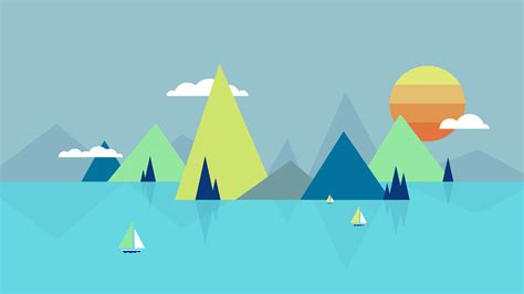 Lake Minimalist Wallpaper, HD Artist 4K Wallpapers, Images and Background - Wallpapers Den