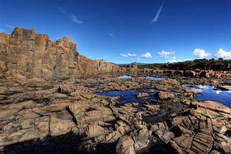 Coastal rock formations stock photo. Image of cliff, form - 20023998