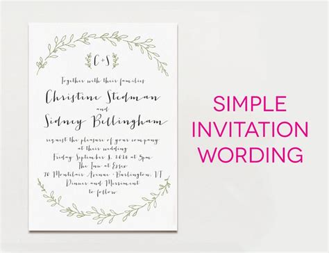 Wording In Wedding Invitations - Wedding Ideas Gallery | Wedding ...