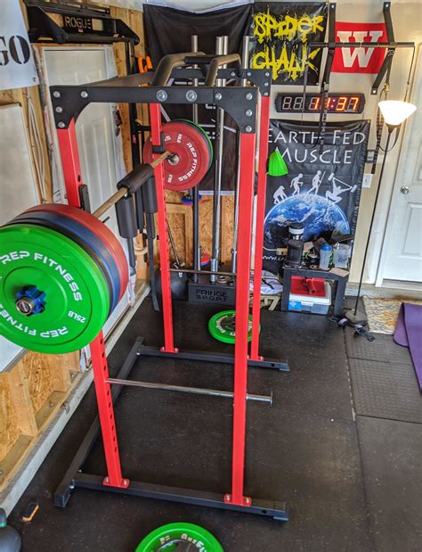 REP FITNESS PR-1100 Power Rack - Garage Gym Experiment