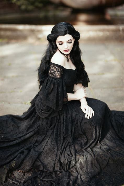 Black Gorgeous Lace Gothic Victorian Dress | Gothic victorian dresses ...