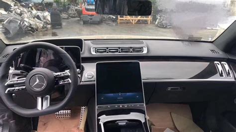 W223 Mercedes-Benz S-Class interior leaked in video - paultan.org