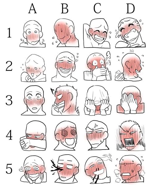 Shy Anime Expression