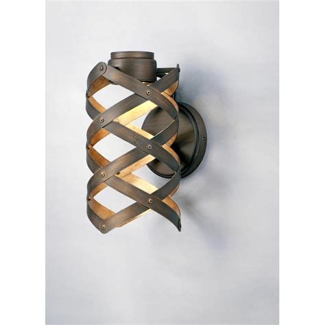 Maxim Lighting Weave 6-in W 1-Light Bronze Gilt/Gold Transitional Wall Sconce in the Wall ...