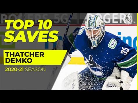 Top 10 Thatcher Demko Saves from the 2021 NHL Season - The Hockey Buzz