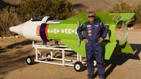 Daredevil 'Mad' Mike Hughes blasts off in homemade steam rocket | US News | Sky News