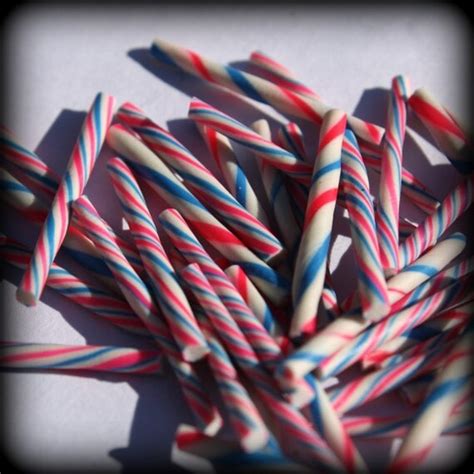 Miniature Old Fashioned Candy Sticks / Cotton by dottedwithhearts