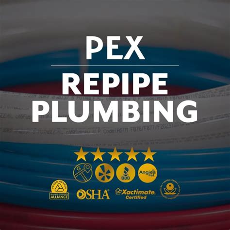 Pex Repipe Services | California Plumbing Company & Tubing Services