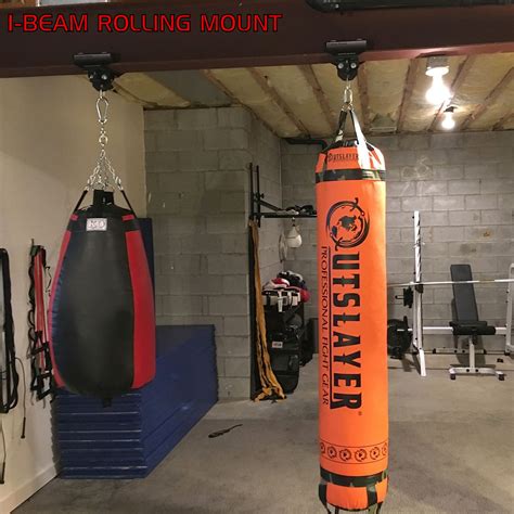 Maximize Your Home Gym Space with the Firstlaw Fitness I-Beam Rolling Mount