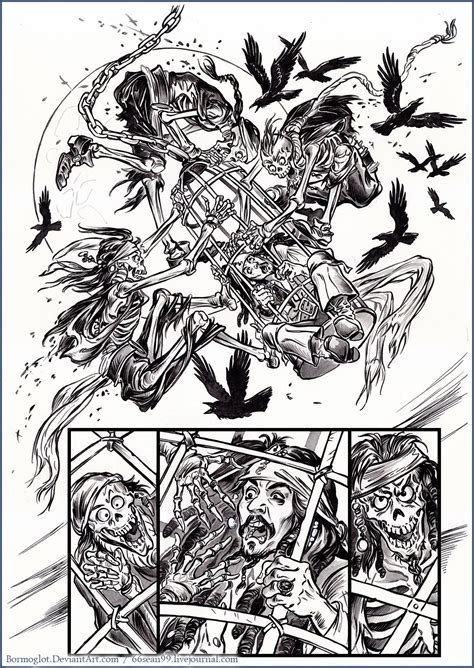 Pirates of the Caribbean ART. One story about Captain Jack Sparrow ...