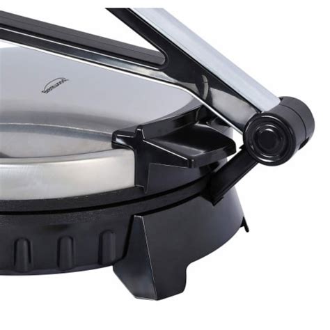 Brentwood Stainless Steel Non-Stick Electric Tortilla Warmer Maker, 10 ...