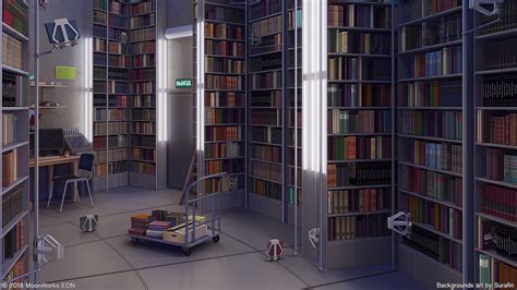 ArtStation - Book warehouse