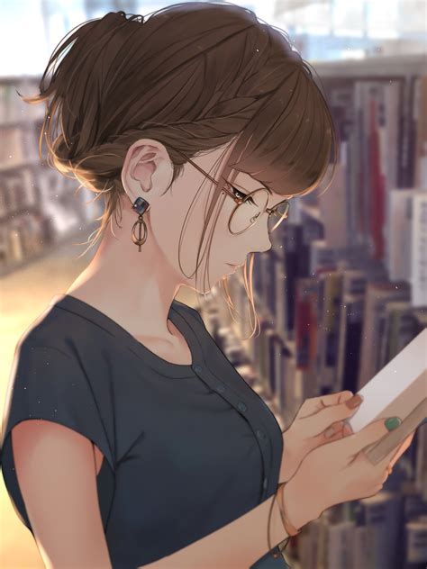 Top more than 83 anime girl reading a book latest - in.cdgdbentre