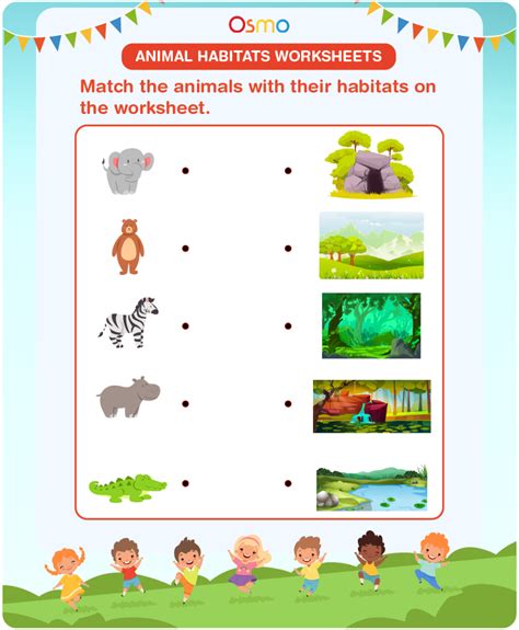 Animal Habitats Worksheets | Download Free Printables