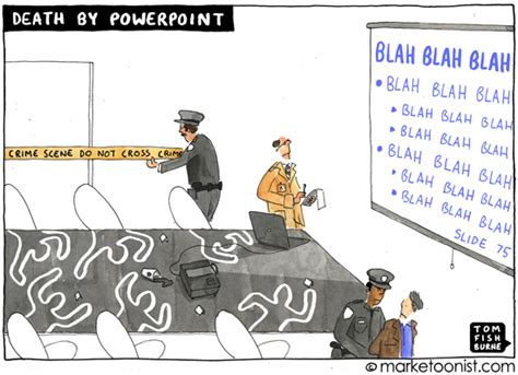 "Death by PowerPoint" cartoon | Tom Fishburne: Marketoonist