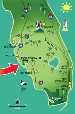 Port Charlotte Fl Map | Adriftskateshop