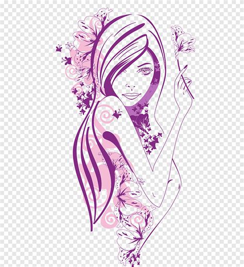 Art, design, purple, hair Accessory png | PNGEgg