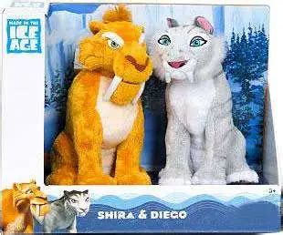 Ice Age Continental Drift Shira Diego Exclusive Plush Figure 2-Pack TPF ...