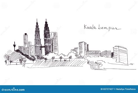 Sketch Map Of Malaysia. Cartoon Vector | CartoonDealer.com #181023879