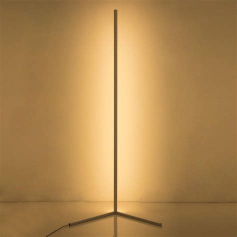 The Rue Minimalist LED Corner Floor Lamp Still Shipping | Etsy | Lamp ...