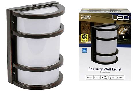 Buy the Feit Electric 73702 Dusk-to-Dawn LED Wall Security Light ...