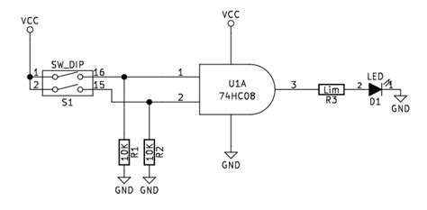 74HC08 AND Gate Example Circuit | Sully Station Technologies