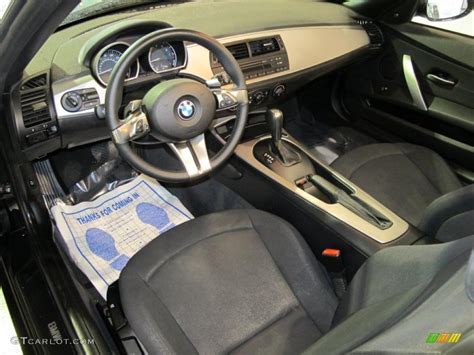 Black Interior 2006 BMW Z4 3.0i Roadster Photo #41025284 | GTCarLot.com