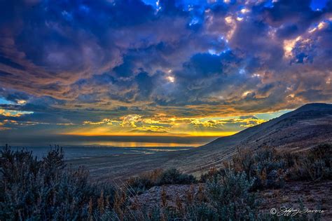 Antelope Island Sunset - Jeffrey Favero Fine Art Photography