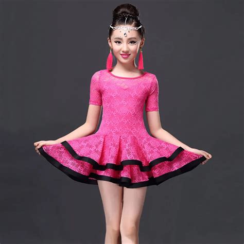 Aliexpress.com : Buy 2018 Latin Dance Dress Children Girls Ballroom Dance Dresses Girl Samba ...