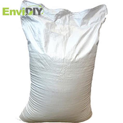 Reinforced Woven Polypropylene Bags White 25 x 40