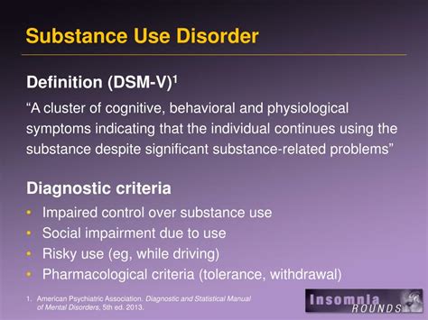 Dsm 5 Substance Use Disorder Powerpoint