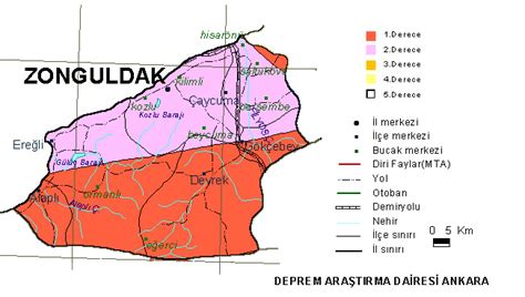 Zonguldak Map