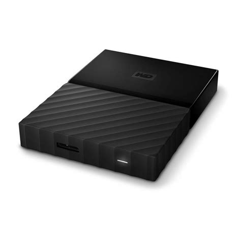 WD My Passport 4TB Portable Hard Drive - Black - Ebuyer