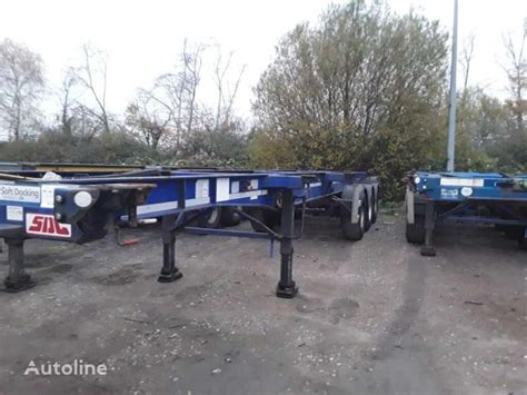 SDC Skeletal Trailer container chassis semi-trailer for sale United ...