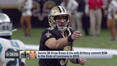 New Orleans Saints quarterback Drew Brees and his wife, Brittany ...