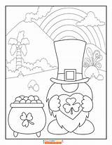StPatricks Day Coloring Pages  Coloring Nation sketch template
