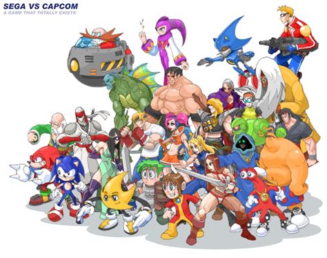 SEGA stars and Capcom stars - SEGA and Capcom - SEGA stars - Capcom ...