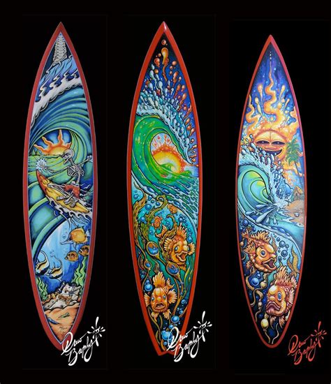 Surfboard art | Club of the Waves