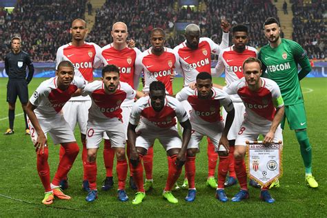 Monaco players, including Bernardo Silva, Benjamin Mendy and Kylian ...