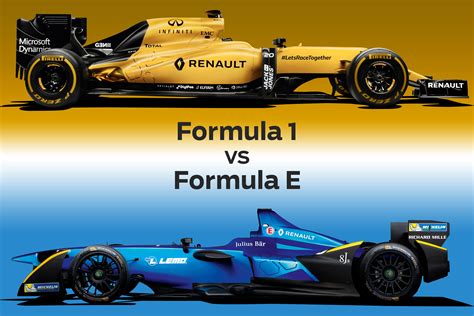 Formula 1 vs Formula E | evo