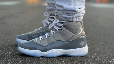 Cool Grey 11s On Feet