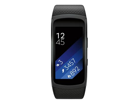 Gear Fit2 (Large) Black Wearables - SM-R3600DAAXAR | Samsung US