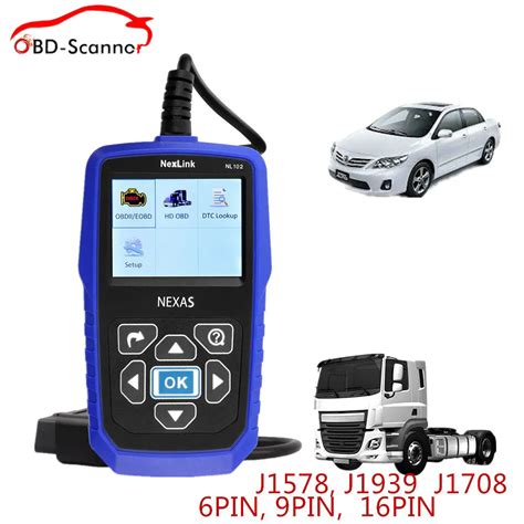 best truck car diagnostic tool 2in1 obd2 otc edu tools diesel mechanic heavy duty scanner auto ...