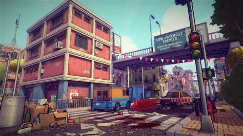 Post Appo Cartoon | 3D 都市 | Unity Asset Store Game Environment, Environment Concept, City ...