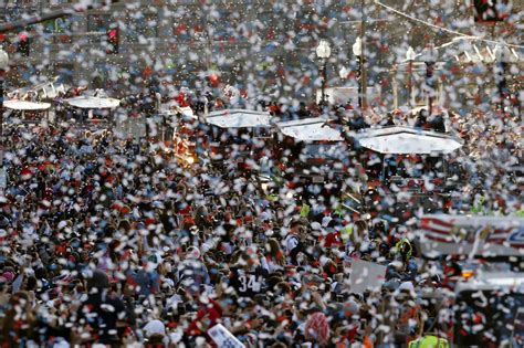 PHOTOS: The Patriots Celebrate Their 6th Super Bowl Win | WBUR News