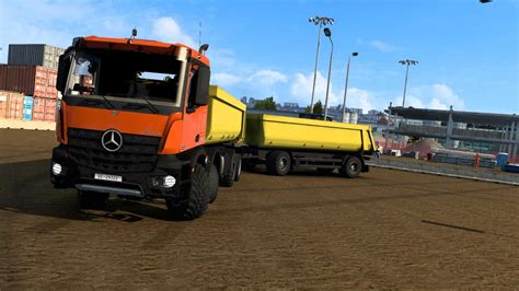 Mercedes Benz Arocs Agrar 1.45 ETS2 - Euro Truck Simulator 2 Mods | American Truck Simulator Mods