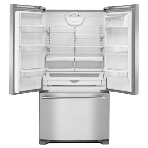 Maytag MFF2558FE 36 in. 25.2 cu. ft. French Door Refrigerator in ...