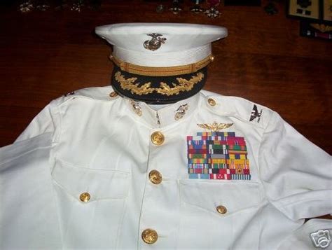 USMC Marine Corps Dress White uniform officer Colonel | #36444078