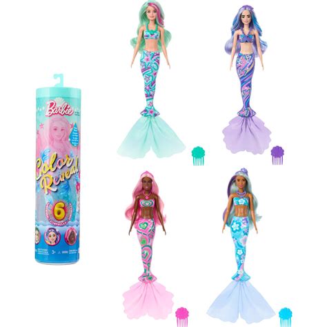 Barbie Color Reveal Mermaid Series 2024 dolls - YouLoveIt.com